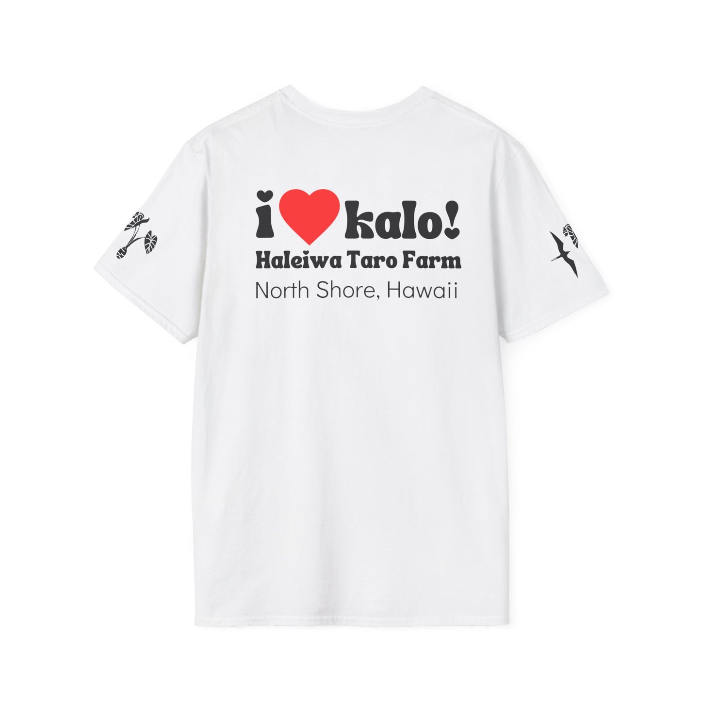 I Love Kalo Shirt. Haleiwa Taro Farm.