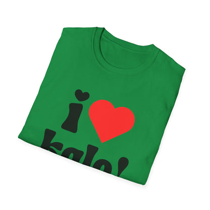 I Love Kalo NY Shirt. Haleiwa Taro Farm.