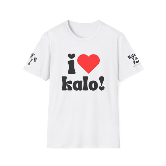 I Love Kalo NY Shirt. Haleiwa Taro Farm.