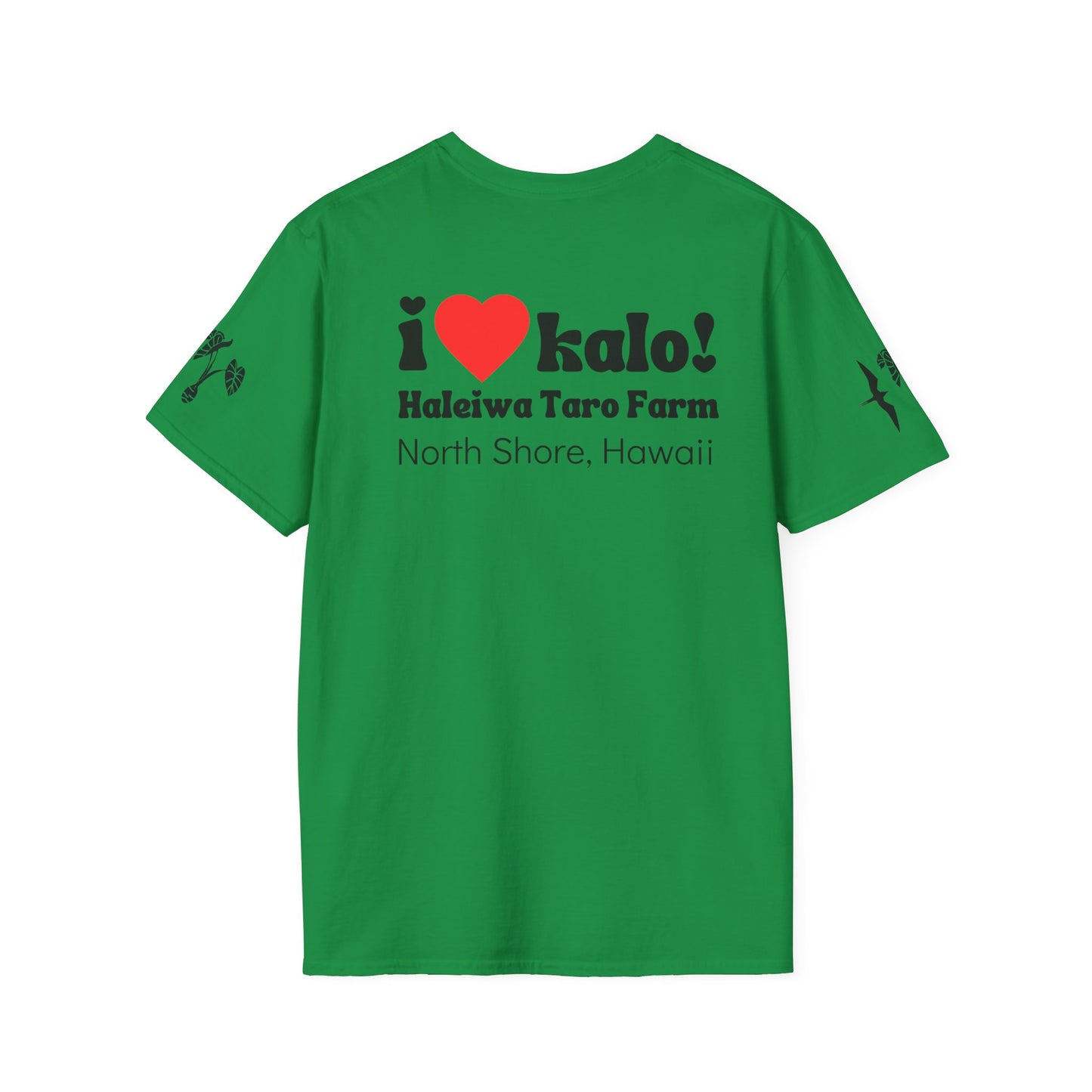 I Love Kalo Shirt. Haleiwa Taro Farm.