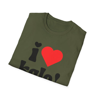 I Love Kalo NY Shirt. Haleiwa Taro Farm.