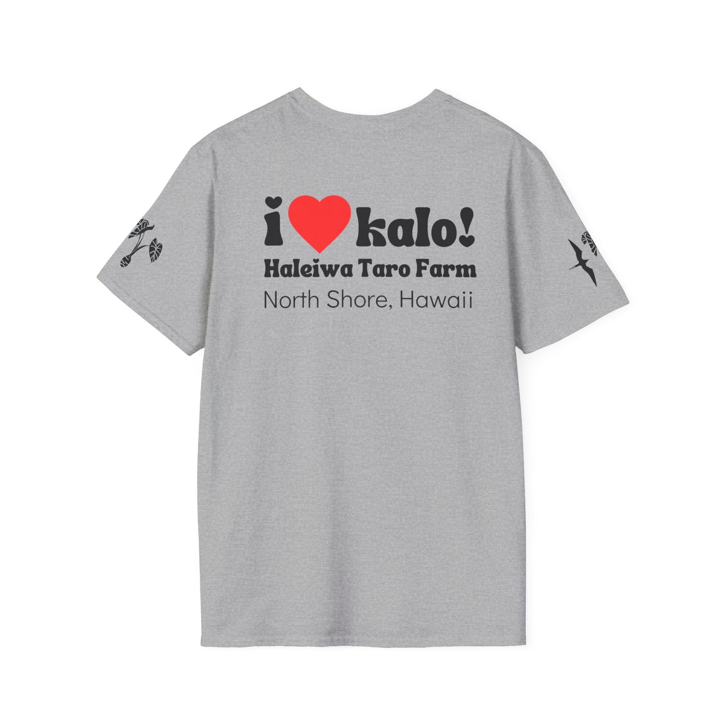 I Love Kalo Shirt. Haleiwa Taro Farm.