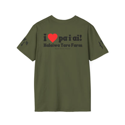 I Love Paiai Shirt. Haleiwa Taro Farm.