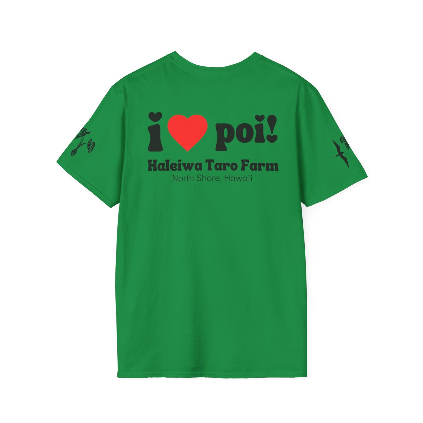 I Love Poi Shirt. Haleiwa Taro Farm.