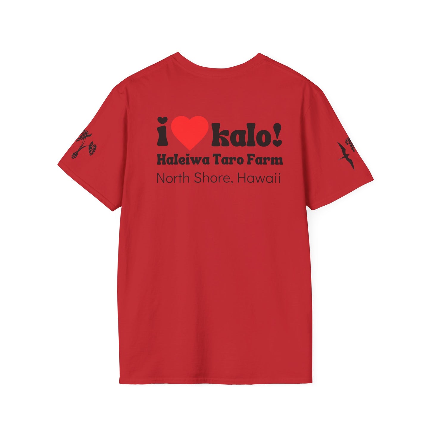 I Love Kalo Shirt. Haleiwa Taro Farm.