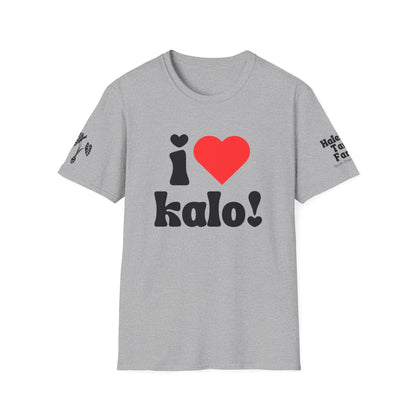 I Love Kalo NY Shirt. Haleiwa Taro Farm.