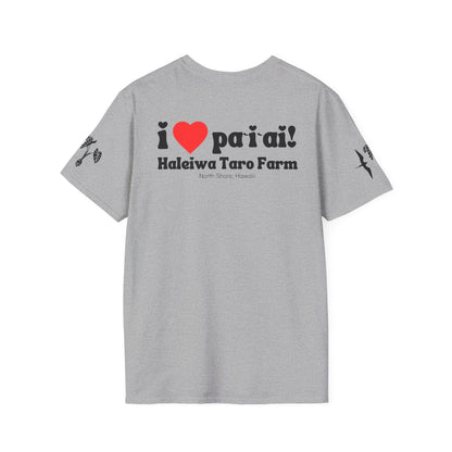 I Love Paiai Shirt. Haleiwa Taro Farm.