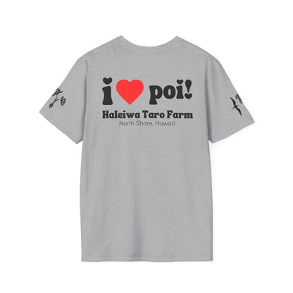 I Love Poi Shirt. Haleiwa Taro Farm.