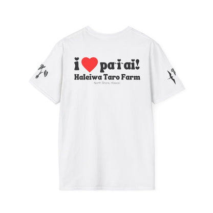 I Love Paiai Shirt. Haleiwa Taro Farm.